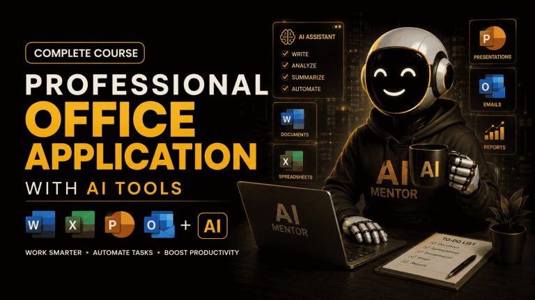 Professional Office Application with AI Tools